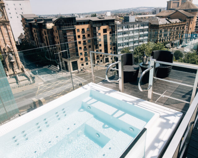 Sauna, Steam Room and Hot Tub